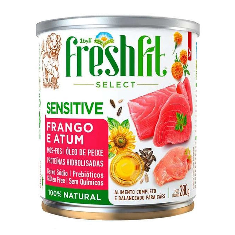 Alimento Úmido Freshfit Sensitive Frango E Atum 280G